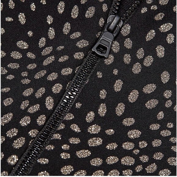 Alice and Olivia Size 12 Sparkle Dot Dress - Picture 5 of 13